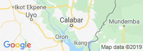 Calabar map